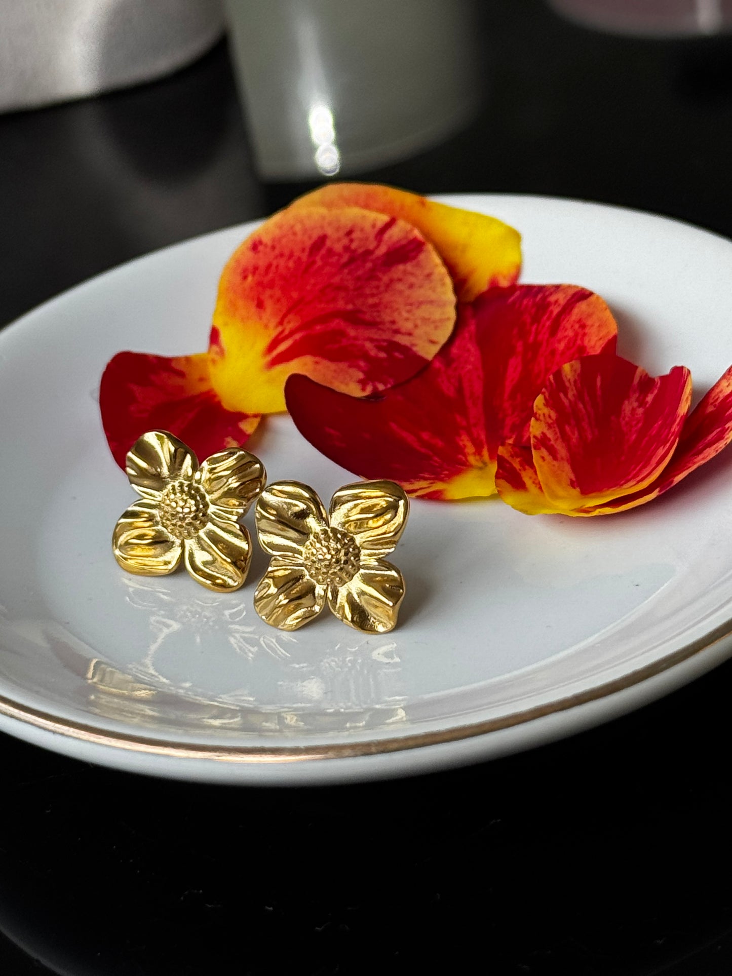 Boucles d’oreilles « Flora »