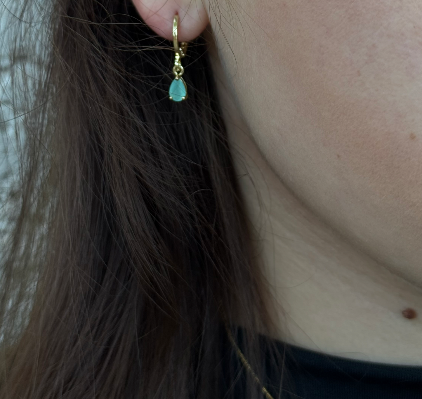 Boucles d’oreilles « Goutte d’Or »