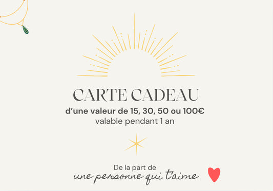 Carte cadeau